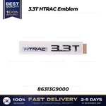 Genuine 3.3T Htrac Emblem 86313G9000 For Hyundai Genesis G70. Fixed Price $59.00.
