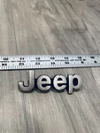 1985-1990 Oem Jeep Wagoneer Emblem Front Logo Silver Chrome Genuine P# 14141. Fixed Price $24.99.