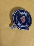 Saab Scania 1.25 Inch Horn Button Steering Wheel Emblem Badge Oem T15 NG900 OG93. Fixed Price $39.99.