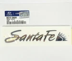 Oem 86310-2B000 Rear Trunk Logo "santa Fe" Emblem For Hyundai 2007 2013. Fixed Price $49.95.