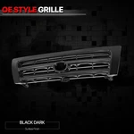 Black Front Bumper Grille W/badge Slot For 98-00 Toyota Tacoma Prerunner 2WD 4WD. Fixed Price $46.98.