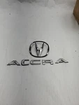 2004-2008 Acura Chrome Oem Deck Lid Trunk Decal Emblems Great Condition". Fixed Price $34.99.