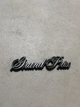 1984-87 Pontiac Grand Prix Nameplate Emblem Oem Body Chrome 6. Fixed Price $17.50.