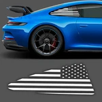 American Flag Rear Side Window Decal Fits: 2017 - 2019 Porsche 911 GT3 (2 Pcs). Fixed Price $89.95.
