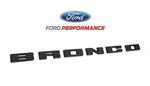 2021-2026 Bronco Oem M-1447-BLMB Matte Black Grille Emblem Letters Overlay. Fixed Price $94.95.