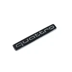 Genuine Audi 2017-2025 "quattro" Nameplate Emblem 4M08537372ZZ. Fixed Price $86.63.