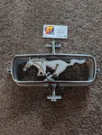 Scott Drake Grille Horse Emblem & Corral Chrome Finish. Fixed Price $75.00.