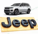 1PC 2021+ Jeep Grand Cherokee Wl/wk Front Nameplate Emblem Gloss Black Gray. Fixed Price $39.80.