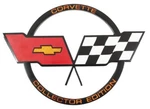 New Trim Parts Collector's Edition Fuel Door Emblem / For 1982 Corvette 5976. Fixed Price $159.99.