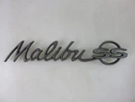 Chevrolet Chevy 1964 Malibu Ss Quarter Panel Badge Emblem 10"L X 2"H Oem 4452497. Fixed Price $19.95.