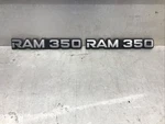 1989-1993 Dodge Ramcharger Truck D350 W350 Ton Fender Emblems Chrome. Fixed Price $25.00.