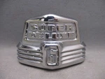 1947 Ford Super Deluxe Car Original Hood Emblem BADGE7521 6HA16606-B. Fixed Price $38.00.