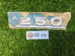 Vintage Mercedes Benz W114 250 Rear Trunk Badge Emblem A1148170915 Nos. Fixed Price $90.00.