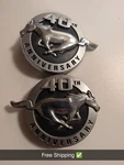 Oem 2004 Ford Mustang 40TH Anniversary Left / Right Side Fender Emblem Logo Set. Fixed Price $35.23.