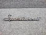 Vintage Oem Factory 1970'S Amc Hornet Sportabout Script Emblem Badge 3632970. Fixed Price $13.46.