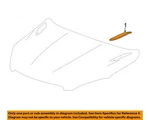 Gm Oem 13-16 Encore Hood Exterior Trim-ornament 95164812. Fixed Price $115.08.