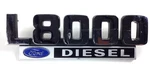 Ford L8000 Diesel Truck Side Chrome Emblem Badge Name Plate E7HT 16A636-AA. Fixed Price $42.99.