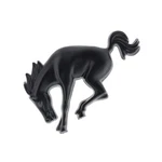 United Pacific 50131 Matte Black Plastic Bucking Horse Emblem -. Fixed Price $19.90.