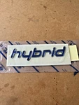 New 2011-2015 Hyundai Sonata "hybrid" Blue Rear Tailgate Emblem Oem 86330 4R000. Fixed Price $28.85.