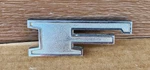 Ford Truck (f) Letter 1970'S Emblems P/n DIUB-8A342-AA. Fixed Price $20.00.