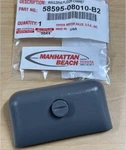 15-20 Sienna Floor Sliding Seat Rail End Cover Genuine 58595-08010-B2 Gray. Fixed Price $13.98.