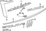 Genuine Gm Nameplate 26509922. Fixed Price $51.09.
