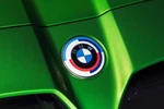 Bmw Genuine Badge 50 Years 74MM Diameter 51148087196. Fixed Price $62.95.