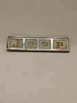 1960S/1970S Commando/jeepster/j-series/wagoneer Tail Gate Nameplate Emblem. Fixed Price $28.95.
