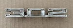 1969 Chevy Z/28 Camaro Cowl Hood 302 Badge Only Used Oe. Fixed Price $45.00.