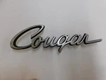 Nos Oem Ford 1969 1970 Mercury Cougar Quarter Panel Script Emblem Ornament Trim. Fixed Price $79.00.