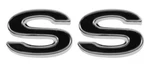 New Trim Parts Black "ss" Front Fender Emblem / For 1969-1972 Camaro 6811. Fixed Price $87.99.