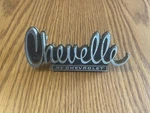 1974 Chevrolet Chevelle Grill Emblem Nameplate #342179. Fixed Price $14.85.