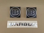 2021 Mercedes Class W223 Brabus Badge Emblem Set Original Hood Back Rear. Fixed Price $347.36.