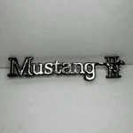 Ford Mustang Ii Script Emblem Badge Oem 1974 - 1978. Fixed Price $19.95.