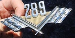 1965-1966 Ford Fairlane / Falcon 289 Cross Flags Front Fender Emblem Name Plate. Fixed Price $36.00.
