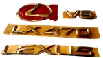 Fits New Lexus LX470 Emblem Rear Kit Trunk Word Gold 2003 2004 2005 2006 2007. Fixed Price $379.99.