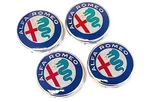 Set 2016 Official Genuine Alfa Romeo 147 50MM Alloy Wheel Center Caps. Fixed Price $67.27.