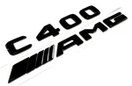 #2 Black C400 + Amg Replacement For Mercedes Rear Trunk Emblem Badge Decal Lid. Fixed Price $19.99.