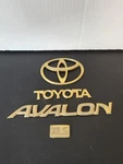 1995 Toyota Avalon Xls Rear Trunk Gold Emblem Logo Badge Sign Symbol Set 96 97. Fixed Price $20.00.