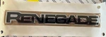 Oem Mopar Jeep 68267206AA "renegade" Driver Lh Door Nameplate Badge. Fixed Price $50.00.