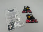 Dodge Challenger Charger 300 Retro Rt Scat Angry Bee Fender Emblem Decal Badge 2. Fixed Price $100.70.