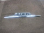 1950 Pontiac Eight Glove Box Door Emblem Used Oem # 513681. Fixed Price $15.00.