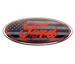 Front Grille Us Flag Nameplate Ford 7" Emblem Rear Tailgate Badge Logo Icon Tape. Fixed Price $30.00.