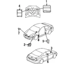 Honda 19043PAAA00 Genuine Oem Info Label Pilot Odyssey S2000 Accord. Fixed Price $11.00.