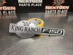 2012 Ford F150 King Ranch Tailgate Emblem Oem 9L34-99402A17-CB #1399. Fixed Price $99.99.