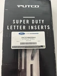 Genuine Ford Tailgate Badge Superduty Lettering VHC3Z-9942528-H. Fixed Price $59.99.