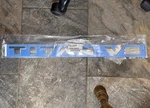 Genuine Nissan 2018-2021 "titan V8" Nameplate Front Door Emblem 80892-EZ00B. Fixed Price $149.99.