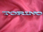 1972 Ford Torino Script Name Plate D2OB-16098-DA (very Good). Fixed Price $10.99.