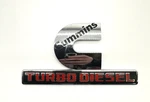 Dodge Ram Turbo Diesel Cummins Side Fender Door Emblem Logo Badge Sign Oem. Fixed Price $29.99.