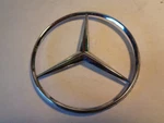 87 Mercedes W126 420SEL 560SEL Emblem, On Trunk Lid, 1267580158. Fixed Price $17.99.
